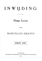 Inwijding, Marcellus Emants