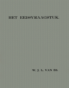 Het eedsvraagstuk, W.J.L. van Es