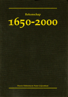 Rekenschap: 1650-2000, D.W. Fokkema, Frans Grijzenhout