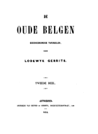 De oude Belgen. Deel 2, Lodewijk Gerrits