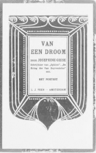 Van een droom, Josephine Giese