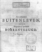 Het vermaaklyk buitenleven, of de zingende en speelende boerenvreugd, Jan van Gijsen