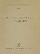 Drie Waterlandse dialecten. Tweede bundel, Jac. van Ginneken