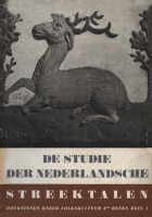 De studie der Nederlandsche streektalen, Jac. van Ginneken