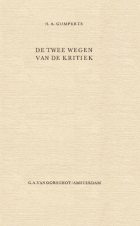 De twee wegen van de kritiek, H.A. Gomperts