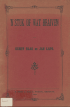 'n Stuk of wat braiven, Boelo H. de Graaff, Gerrit Kwast