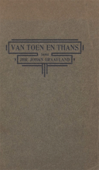 Van toen en thans, Johan Graafland