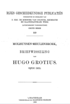 Briefwisseling van Hugo Grotius. Deel 5, Hugo de Groot