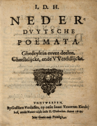 Nederduytsche poëmata, Jan David Heemssen