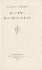 Kleine kosmologie, Albert Helman