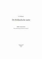 De Hollandsche natie, Jan Frederik Helmers