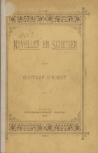 Novellen en schetsen, Gustaaf D' Hondt