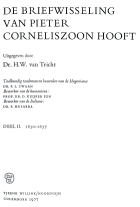 De briefwisseling van P.C. Hooft. Deel 2, P.C. Hooft