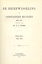 Briefwisseling. Deel 6: 1663-1687, Constantijn Huygens