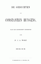 Gedichten. Deel 6: 1656-1661, Constantijn Huygens