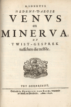 Hedensdaegse Venus en Minerva of twist-gesprek tusschen die zelfde, Daniel Joncktys