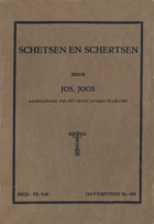 Schetsen en schertsen, Jos Joos