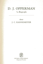 D.J. Opperman, J.C. Kannemeyer