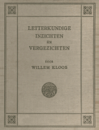 Letterkundige inzichten en vergezichten. Deel 10, Willem Kloos