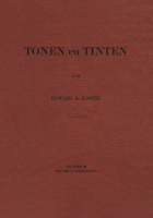 Tonen en tinten, Edward B. Koster