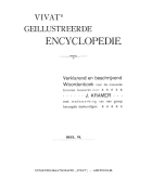 Vivat's geïllustreerde encyclopedie. Deel 6. Heraclitus-Langoiran, J. Kramer