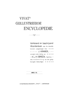 Vivat's geïllustreerde encyclopedie. Deel 9. Ponape-Stereoscoop, J. Kramer