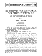 De priester van den tempel der duizend Boeddha's, Jan Lamers