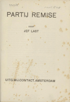 Partij remise, Jef Last