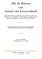 Alle de brieven. Deel 10: 1694-1695, Anthoni van Leeuwenhoek