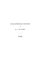 Romantische werken. Deel 23. De vrouwe van Waardenburg, Jacob van Lennep