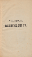 Vlaemsche dichtkunst. In vier zangen in heldenversen beschreeven, en verrykt met geschied- en letterkundige aenteekeningen, gevolgd door de Vlaemsche prosodia, Thomas van Loo