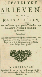 Geestelyke brieven, Jan Luyken