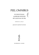 Peel omnibus, H.H.J. Maas