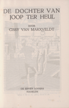 De dochter van Joop ter Heul, Cissy van Marxveldt