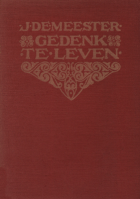 Gedenk te leven, Johan de Meester