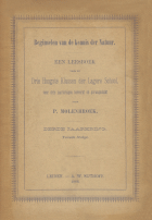 Beginselen van de kennis der natuur. Derde jaarkring. Tweede stukje, P. Molenbroek