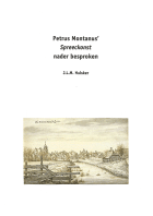 De spreeckonst nader besproken, Petrus Montanus