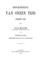 Geschiedenis van onzen tijd. Deel 2, Willem Hendrik de Beaufort