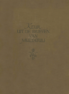 Keur uit de brieven van Multatuli,  Multatuli