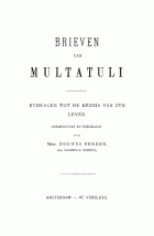 Brieven. Deel 2. Vervolg eerste periode 1846-1859,  Multatuli