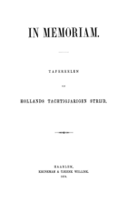 In memoriam, J.J. van Oosterzee