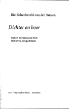 Dichter en boer. Hubert Korneliszoon Poot, zijn leven, zijn gedichten, H.K. Poot