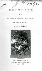 Reinhart, of natuur en godsdienst, Elisabeth Maria Post