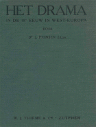 Het drama in de 18e eeuw in West-Europa, J. Prinsen J.Lzn