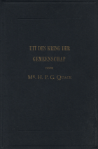 Uit den kring der gemeenschap, H.P.G. Quack