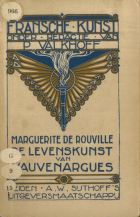 De levenskunst van Vauvenargues, Marguérite de Rouville