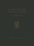 Uit het gebied der Romaanse letteren, J.J. Salverda de Grave