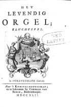 Het levendig orgel, Albertus Frese, Christiaan Schaaf