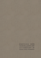 Kroniek der Nederlandsche letteren 1919-1920, Carel Scharten