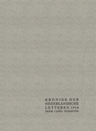 Kroniek der Nederlandsche letteren. Deel 1 (1916), Carel Scharten